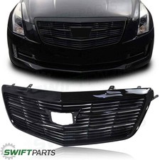 For 2015 2016 2017 2018 2019 Cadillac ATS Front Upper Grille Bumper Grill Black picture