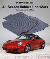 2005-2012 Porsche 997 911 Carrera Coupe All-Weather Mat Set picture