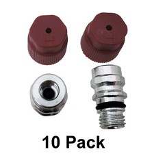 10pcs  High Side AC Ball Valve Core 15-5438 Charge Port 800955 Fits GM Ford Audi picture