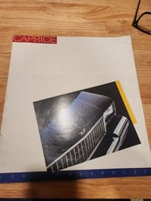 1986 Chevrolet Caprice Dealer Sales Brochure Classic Brougham Original picture