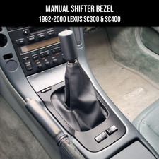 Manual Transmission Shifter Bezel for 1992-2000 Lexus SC picture