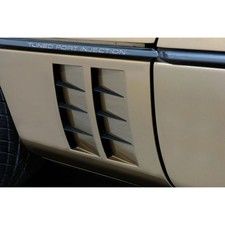 12pc Black Side Fender Vent Spears for 1984-90 C4 Corvette Conv / ZR1 Hatchback picture