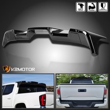 Fits 2016-2022 Toyota Tacoma Glossy Black Rear Window Roof Top Spoiler Cab Wing picture