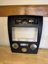 2007-2008 Hyundai Tiburon AC Heater Climate Control Radio Bezel Trim Black OEM picture
