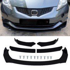 For Honda Fit 2006-2016 Front Bumper Chin Lip Splitter Spoiler Body Kit Glossy picture