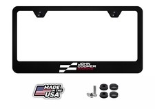 John Cooper Works License Plate Frame | Black Metal | Mini Cooper Racing USA picture