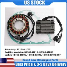 Magneto Stator+Voltage Rectifier+Gasket For Suzuki Volusia VL800 (K5) 2001-2004 picture