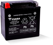 NEW YUASA BATTERY YTX14 SEALED FACTORY ACTIVATED YUAM7RH4S FAST SHIPPING picture