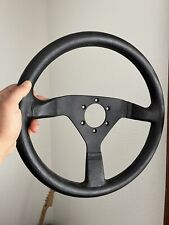 Vintage Momo Monte Carlo Steering Wheel 1984 350mm Rare Rubber Grip picture