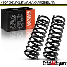 2Pcs Coil Springs for Chevrolet Biscayne Brookwood Del Ray Impala Nomad Front picture