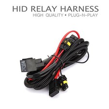 One Xentec HID Kit Relay Harness Anti-Flicker Power Wiring Universal Compatible picture