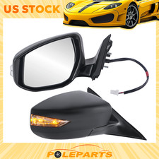 Pair View Mirrors Power Heated Turn Signal for 2013-18 Nissan Altima NI1320225 picture