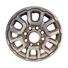 Used Polished and Painted Tan Aluminum Wheel 18 x 8 picture