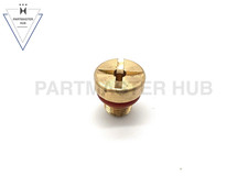 2010-2021 Jaguar Expansion Tank Hose Coolant Water Bleeder Brass Screw LR055301 picture