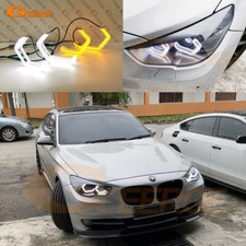 For BMW 5 Series GT F07 Concept M4 Iconic Style LED Angel Eyes Kit Halo Rings picture