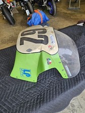 1986 1987 SUZUKI GSXR750 UPPER MAIN FAIRING COWL RACE FIBERGLASS picture