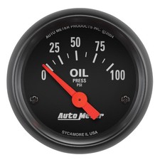 AutoMeter 2634 Z-Series Electric Oil Pressure Gauge picture