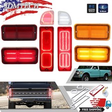 8PCS LED Tailight Backup Lamp Side Marker Light for 67-72 Chevy GMC Pickup Truck picture
