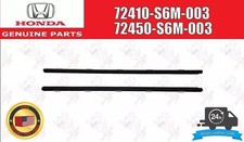 HONDA GENUINE INTEGRA ACURA RSX DC5 DOOR WINDOW MOLDING WEATHERSTRIP SEAL SET picture