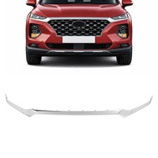 For 2019-2020 Hyundai Santa Fe Front Grille Headlight Moldings 3PCS #86375S2010 picture