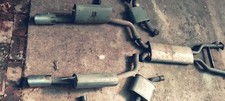 Jaguar XKR XK8 Exhaust system w resonators and mufflers 00-02 picture