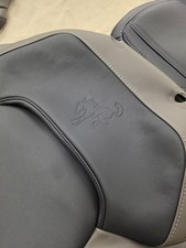 2021 - 2025 Ford Bronco FULL SIZE Factory Leather Black/ Grey picture