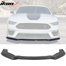 Fits 21-23 Mustang Mach 1 Handling Package Front Bumper Lip Carbon Fiber Print picture