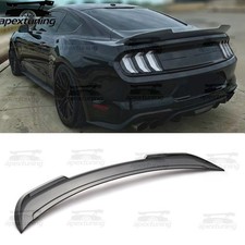 Fit 2024-26 Ford Mustang S650 Coupe AD Style Gloss Black Rear Deck Trunk Spoiler picture