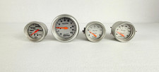 AutoMeter Pro-Comp Ultra-Lite 4-Gauge Set: Oil Temp, Tach, Fuel, Volts - Vintage picture