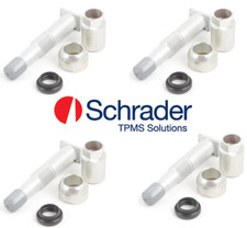 x4 Set TPMS Wheel Valve Stems for Mercedes Benz R171 W204 W209 - SCHRADER (OEM) picture