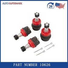 Rough Country Upper/Lower Heavy Duty Ball Joints for Jeep Wrangler JK 10626 picture