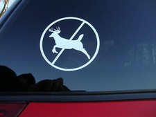 DEER KILL TALLY HUNTING BUMPER STICKER DECAL BUCK ANTLERS RACK 4