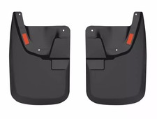 Husky Custom Molded Front Mud Flaps Fit 11-16 F250/F350 w/o OE Fender Flares picture
