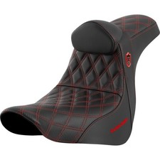 Saddlemen Pro SDC Seat w/ Rest SC81829REDRT for 18-25 Harley Davidson Low Rider picture