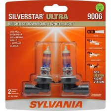 Sylvania SilverStar Ultra 9006 HB4 55W Two Bulbs Headlight Stock OE Made in USA picture