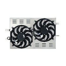 Aluminum Shroud Electric Fan For 1997-2004 Ford Mustang GT SVT Cobra 4.6 5.4L. picture