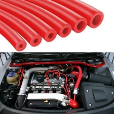 For Mazda Accessories Red Silicone Vacuum Tubing Hose Line Kit 6PCS 130PSI picture