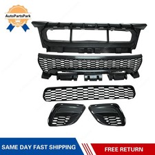 For 2020-23 Dodge Charger SRT Front Upper & Lower Grille With Fog Light Covers picture