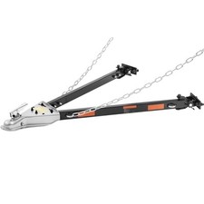 Tow Bar Bumper Mount Tow Bar 5500 lbs Fits 2-inch Ball Hitch with Chains picture