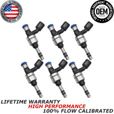 x6 OEM ACDelco Fuel Injectors for 2010 Buick Lacrosse 3.0L V6 #12629927 picture