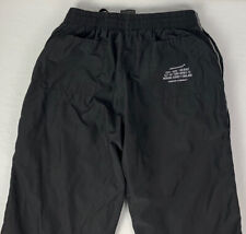 McLaren OEM Period Correct Track Pants Nylon Men’s Small Black Slim picture