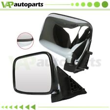 For 1986-93 MAZDA PICKUP B2200 UB45 Left&Right Side Mirrors Chrome Fold Manual picture