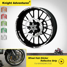 For Kawasaki Z125 Motorcycle Wheel Rim Reflective Protective Decal Sticker picture