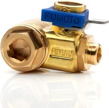 F106SX: New Generation Fumoto® Valve with 14mm-1.5 Thread Size 14mm-1.5, Gold  picture