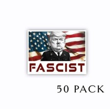 FASCIST Donald Trump Die Cut Stickers 5