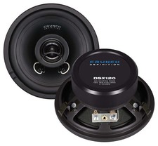 Crunch DSX120 12 cm 2-Way Coaxial Speaker 80 WRMS @ 4 Ohm 1 Pair picture