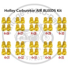 40 PACK For Holley Carburetor AIR BLEEDS Assortment Kit .026 in.-.035 in. -US picture