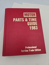 1983 MOTOR Parts and Time Guide 55th Edition Hardcover picture