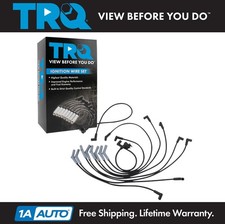 TRQ Spark Plug Wire Set Fits 1984-1991 Ford 1984-1992 Lincoln 1984-1991 Mercury picture