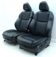 2016 - 2024 Infiniti Q50 Sedan Front Black Leather Heated Seats picture